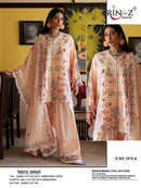 Rinaz Fashion Design No 1874 Cambric Cotton Embroidered Suit