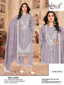 Rinaz Fashion Design No 1875 Readymade Embroidered Suit