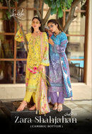 Levisha Zara Shahjahan Printed Cotton Suits with Mal Mal Dupatta