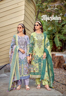Levisha Muskan Vol 4 Fancy Embroidery Designer Cotton Suit Collection